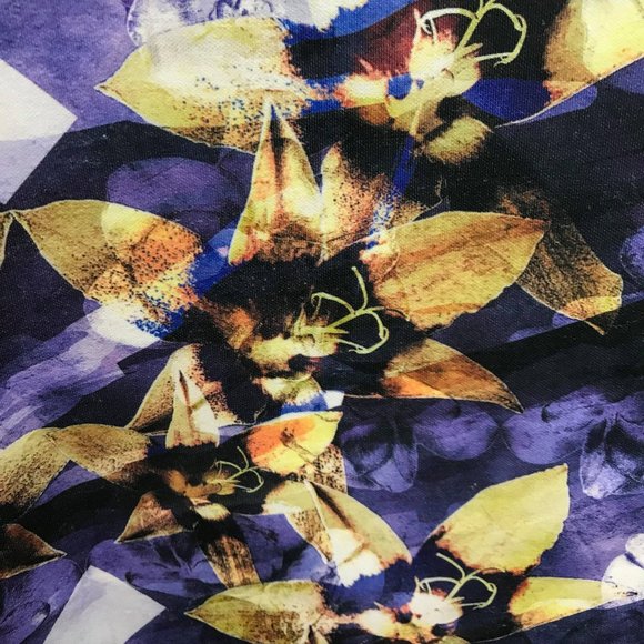 Nasty Gal Floral Halter Stretch Dress - Picture 3 of 5